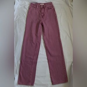 PacSun Eco Pink ‘90s Boyfriend Jeans Size:24